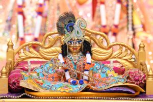 Laddu Gopal ji at Golok Dham