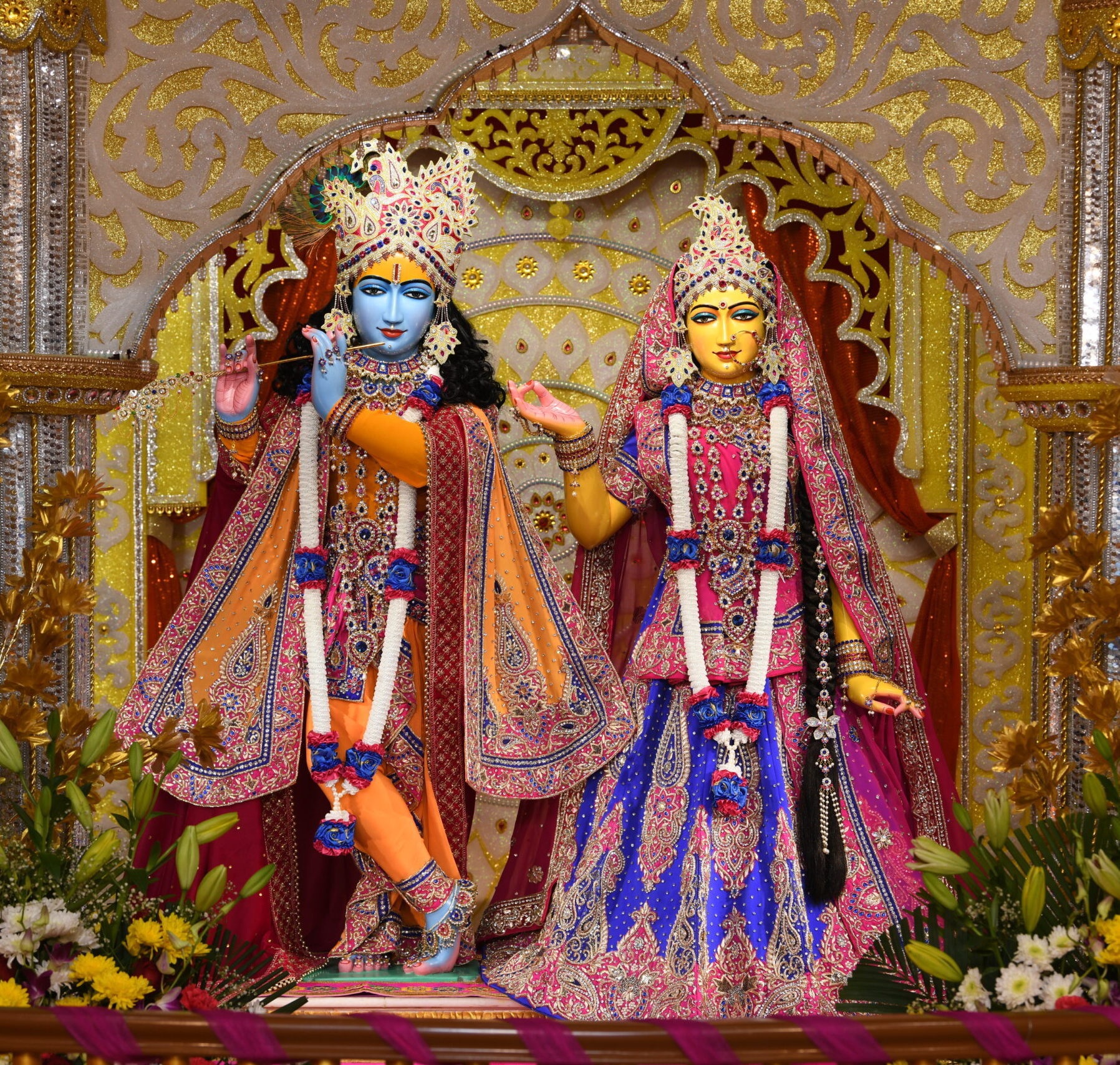 Golok Dham Temple View