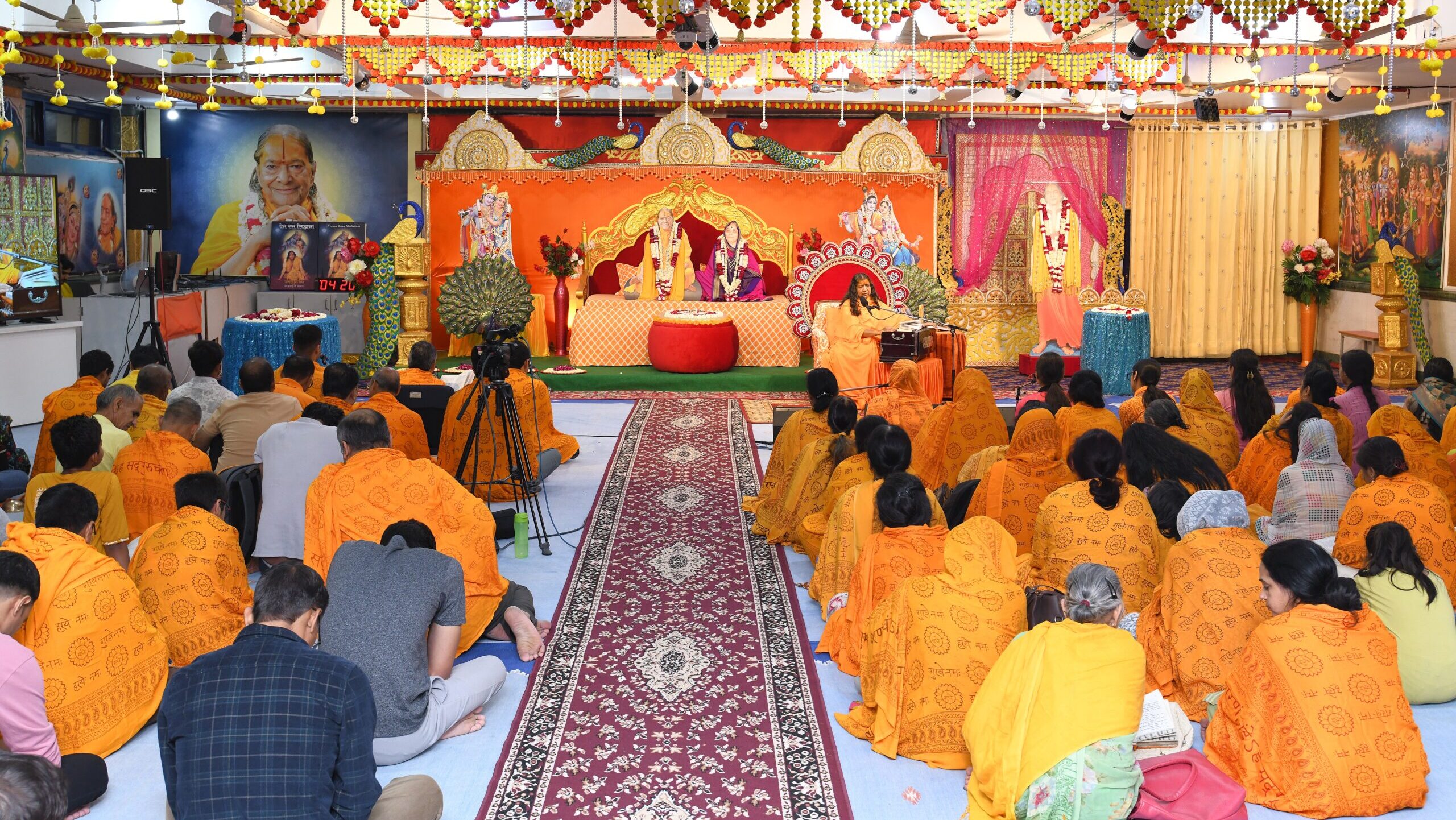 Sankirtan Session at Golok Dham